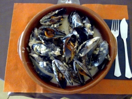 Mejillones a la marinera