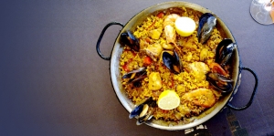 Paella de marisco